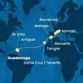 Antilles, Canary Islands, Morocco, Spain, France, Italy
