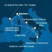 Italy, France
