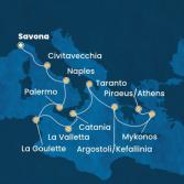 Italy, Malta, Greece