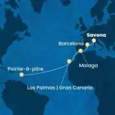 Italy, Spain, Canary Islands, Antilles