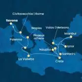Italy, Malta, Greece, Turkey