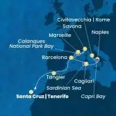 Canary Islands, Morocco, Spain, France, Italy