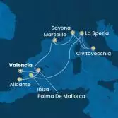 Spain, Balearic Islands, Italy, France