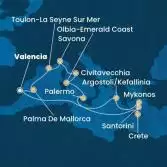 Spain, Greece, Italy, Balearic Islands
