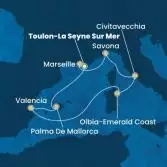 Balearic Islands, Spain, Italy, France