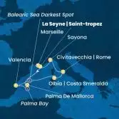 France, Balearic Islands, Spain, Italy