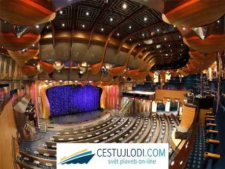 Costa Deliziosa - divadlo