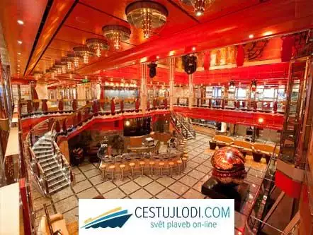 Costa Deliziosa - hlavní sál