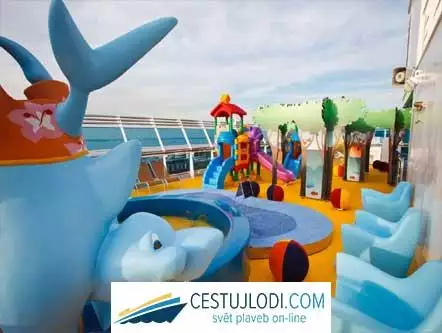 Costa Deliziosa - dětský koutek