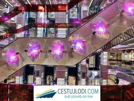 Costa Fascinosa - výtahy