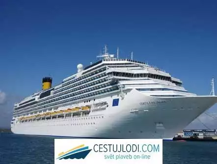 Costa Fascinosa - vnějšek