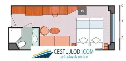 mapp Kajuta s oknem Classic