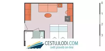 mapp Vnitřní kajuta Premium