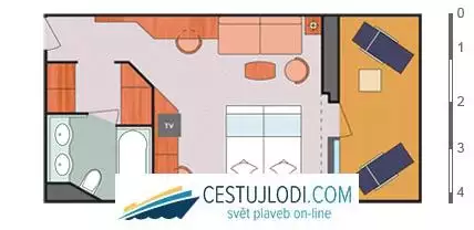 mapp Samsara Suite s balkónem