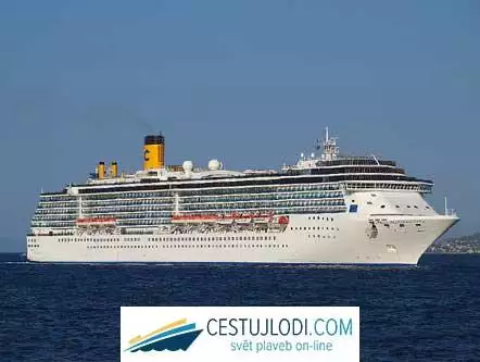 Costa Mediterranea - vnějšek