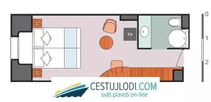 mapp Kajuta s oknem Classic