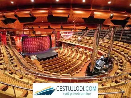 Costa Pacifica - divadlo
