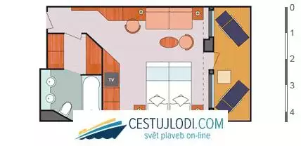 mapp Samsara Suite s balkónem