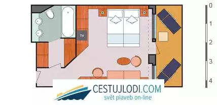 mapp Suite s balkónem