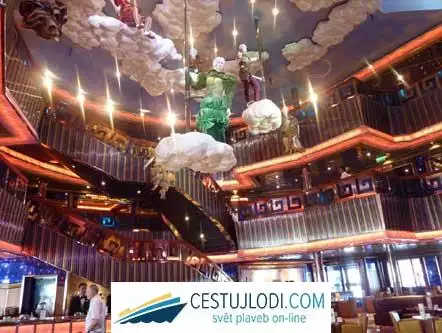 Costa Serena - hlavní sál