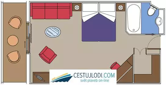 mapp MSC Yach Club De Luxe Suite