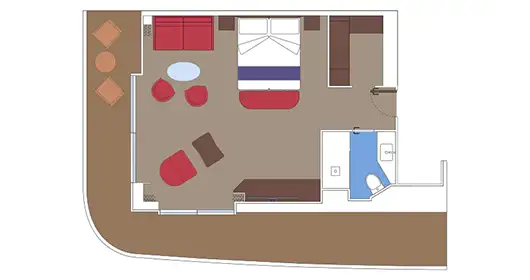 mapp Apartmán Deluxe Aurea s výhledem na oceán 