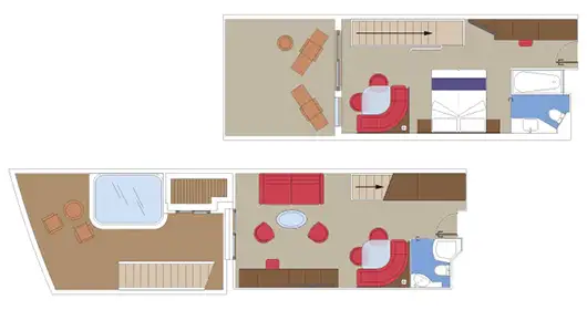 mapp Dvoupodlažní apartmán Yacht Club