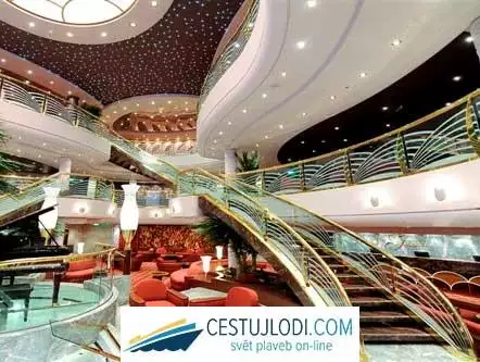 Msc Magnifica - hlavní hala