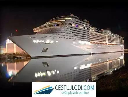 Msc Splendida - vnější