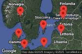  NORWAY, DENMARK, GERMANY, POLAND, SWEDEN, LATVIA, ESTONIA, FINLAND