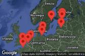  SWEDEN, FINLAND, ESTONIA, LATVIA, GERMANY, DENMARK, NETHERLANDS, UNITED KINGDOM, BELGIUM, FRANCE