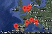  ITALY, FRANCE, SPAIN, PORTUGAL, NETHERLANDS, UNITED KINGDOM, BELGIUM