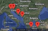  ITALY, SLOVENIA, CROATIA, MONTENEGRO, GREECE, TURKEY