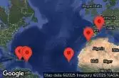  SPAIN, MOROCCO, CAPE VERDE, NETHERLAND ANTILLES, SAINT KITTS - NEVIS, BRITISH VIRGIN ISLANDS, DOMINICAN REPUBLIC