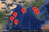  SINGAPORE, THAILAND, MALE  MALDIVES, SEYCHELLES, PORT VICTORIA   SEYCHELLES, MADAGASCAR, PORT LOUIS  MAURITIUS