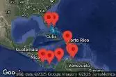  FLORIDA, BAHAMAS, DOMINICAN REPUBLIC, ARUBA, NETHERLAND ANTILLES, CARTAGENA  COLOMBIA, PANAMA CANAL GATUN LAKE PANAMA, COSTA RICA