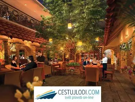 NORWEGIAN EPIC - italská restaurace