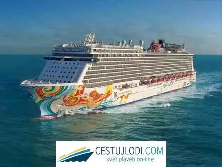 NORWEGIAN GETAWAY - vnější pohled