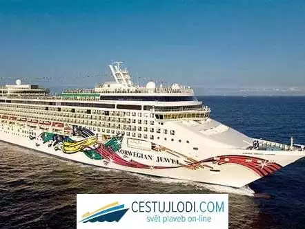 NORWEGIAN JEWEL - vnější pohled