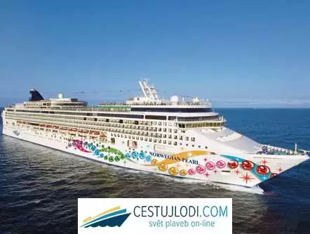 NORWEGIAN PEARL - vnější pohled