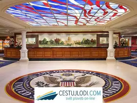 PRIDE OF AMERICA - recepce