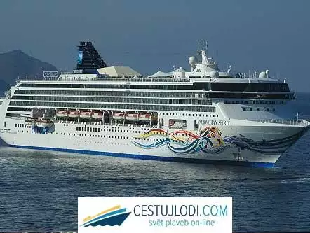 NORWEGIAN SPIRIT - vnější pohled