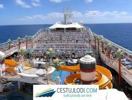 NORWEGIAN STAR - vrchní paluba