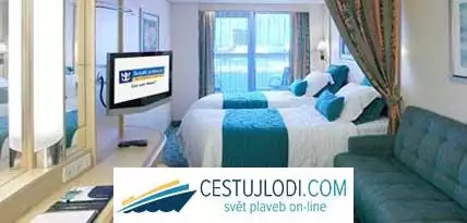 Deluxe vnější kajuta s balkónem