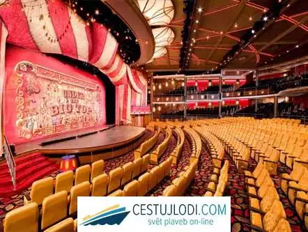 RCCL Indipendence of the seas - divadlo
