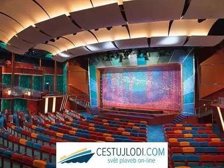 RCCL Jewel of the seas - divadlo