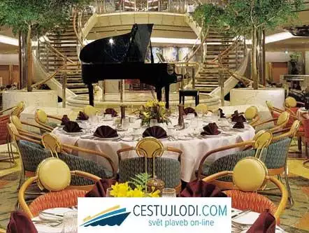 RCCL Legend of the seas - restaurace