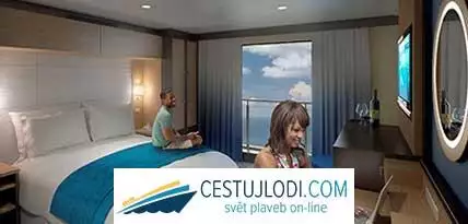 Studio vnitřní kajuta s virtuálním výhledem