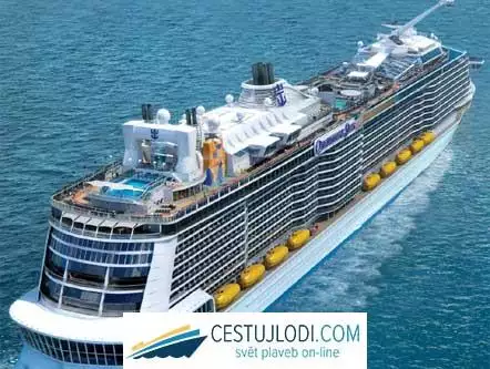 RCCL Quantum of the seas - vnější pohled