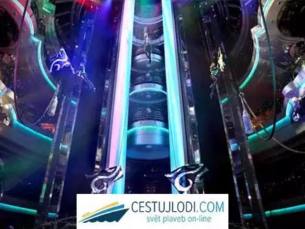 RCCL Splendour of the seas - hlavní hala
